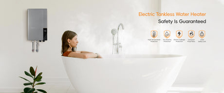 Enhancing Winter Comfort: Tankless Electric Water Heaters and Bathroom Safety