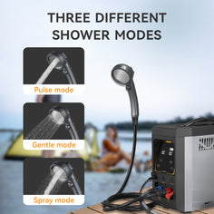 GPT3U Portable Propane Outdoor Water Heater with Showerhead Pump