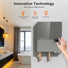 WM36 Plus Smart Whole-House Tankless Electric Water Heater